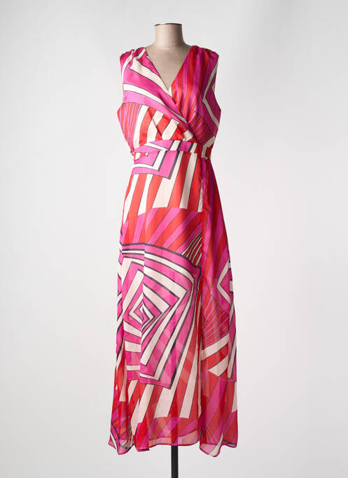 Robe longue rose MORGAN pour femme