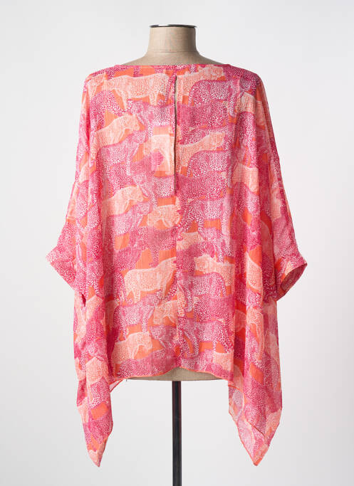 Tunique manches longues rose MOLLY BRACKEN pour femme