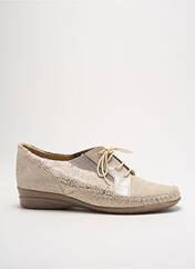 Derbies beige BOISSY pour femme seconde vue