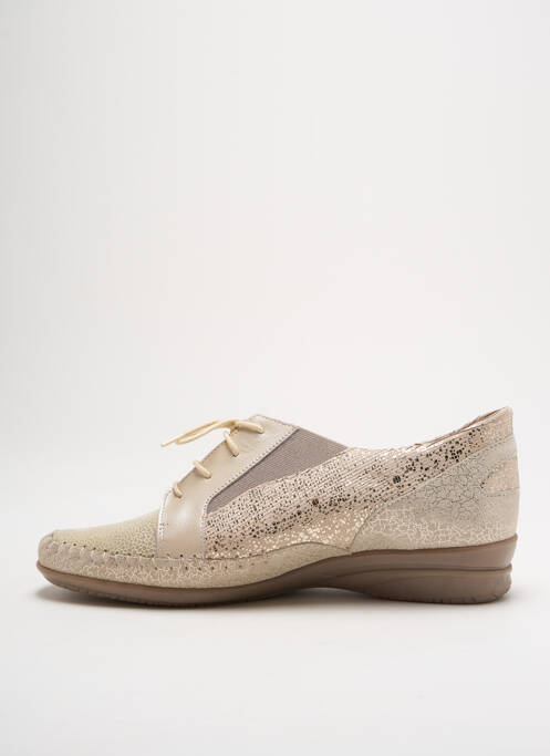 Derbies beige BOISSY pour femme