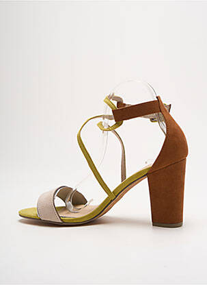 Sandales/nu pieds fermeture bride(s) talon de 7 à 9cm vert MARCO TOZZI femme