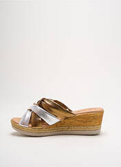 Mules/Sabots argent JORDANA pour femme seconde vue