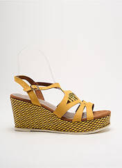 Sandales/Nu pieds jaune MARCO TOZZI pour femme seconde vue