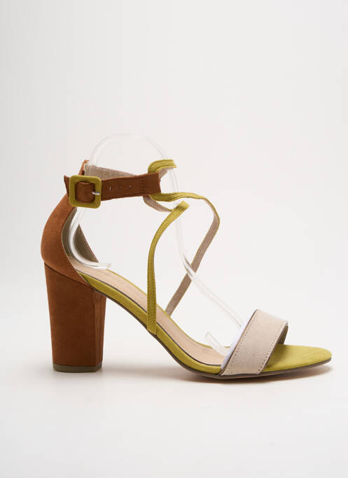 Sandales/nu pieds fermeture bride(s) talon de 7 à 9cm vert MARCO TOZZI femme