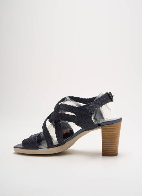 Sandales/Nu pieds bleu UN TOUR EN VILLE pour femme