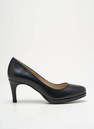 Escarpins tissage satiné talon de 7 à 9cm noir OTESS femme