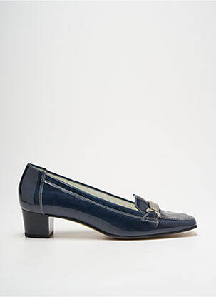 Mocassins bleu ALEXANDRIA pour femme