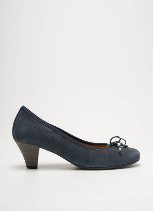 Escarpins talon aiguille talon de 4 à 6cm bleu GABOR femme
