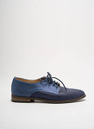 Derbies bleu DORKING pour femme