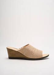 Mules/Sabots beige HELLER pour femme seconde vue