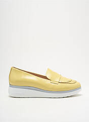 Mocassins jaune WONDERS pour femme seconde vue