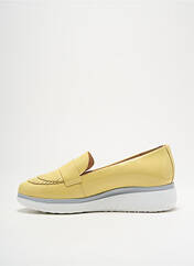 Mocassins jaune WONDERS pour femme seconde vue