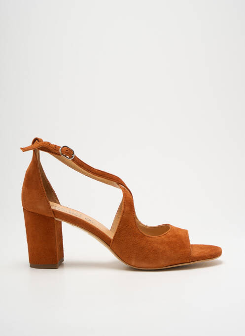 Sandales/Nu pieds orange ROSEMETAL pour femme