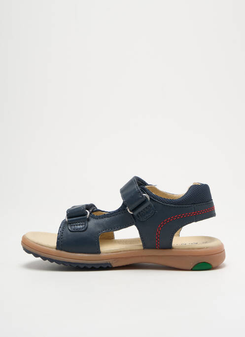 Sandales/Nu pieds bleu KICKERS pour garçon