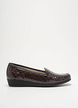 Mocassins voute plantaire talon plat jusqu'à 3cm gris BOISSY femme