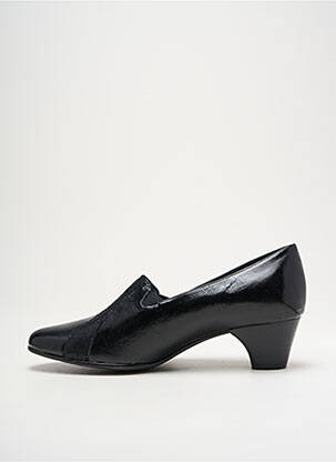 Mocassins voute plantaire talon de 4 à 6cm noir OMBELLE femme