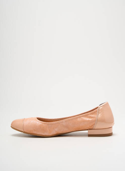 Ballerines matière lisse talon plat jusqu'à 3cm rose SABRINAS femme