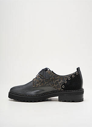 Derbies bout pointu talon plat jusqu'à 3cm gris REGARD femme