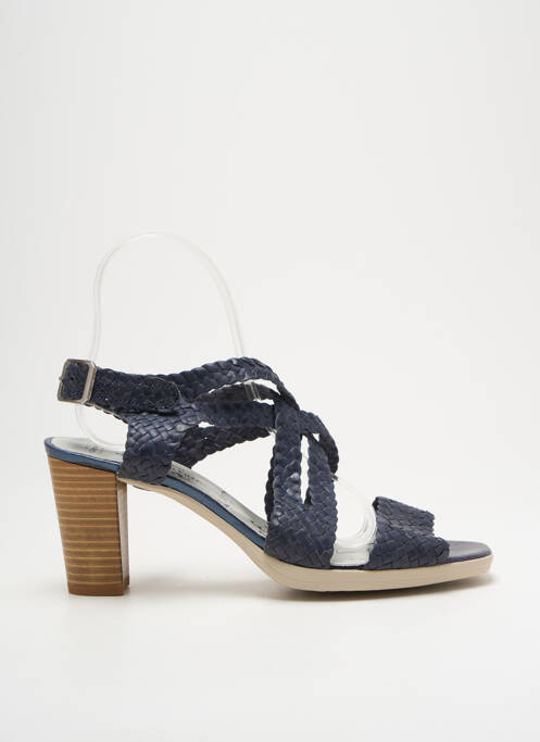 Sandales/Nu pieds bleu UN TOUR EN VILLE pour femme