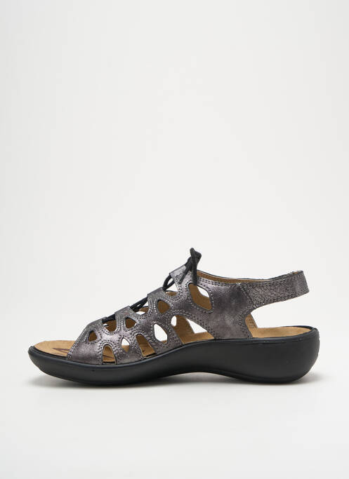 Sandales/Nu pieds argent ROMIKA pour femme