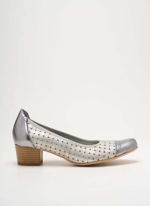 Sandales/Nu pieds argent UN TOUR EN VILLE pour femme