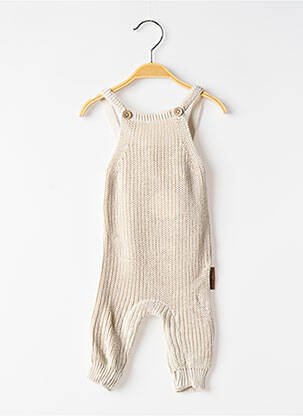Salopette col rond sans manche beige BABY'S ONLY enfant