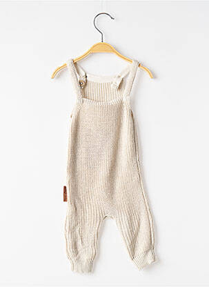 Salopette col rond sans manche beige BABY'S ONLY enfant