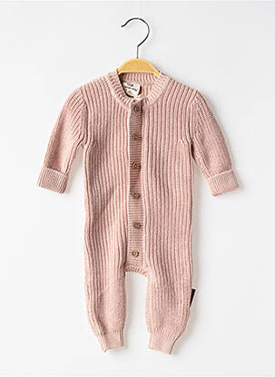 Combi-pantalon coupe cintrée manches longues rose BABY'S ONLY enfant