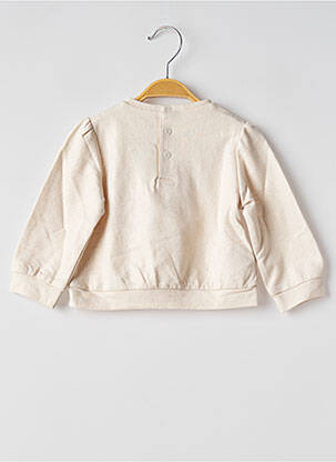 Pull manches longues manches longues beige MAYORAL fille