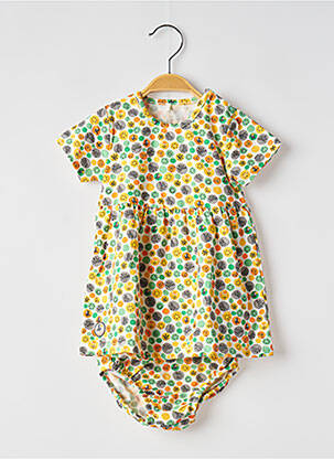 Ensemble short tissage popeline vert BOBOLI fille