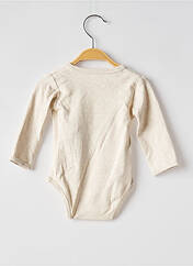 Body lingerie beige BABY'S ONLY pour enfant seconde vue