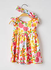 Robe courte jaune MAYORAL pour fille seconde vue