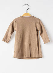 T-shirt marron BABY'S ONLY pour enfant seconde vue