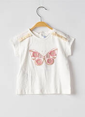 T-shirt blanc MAYORAL pour fille seconde vue