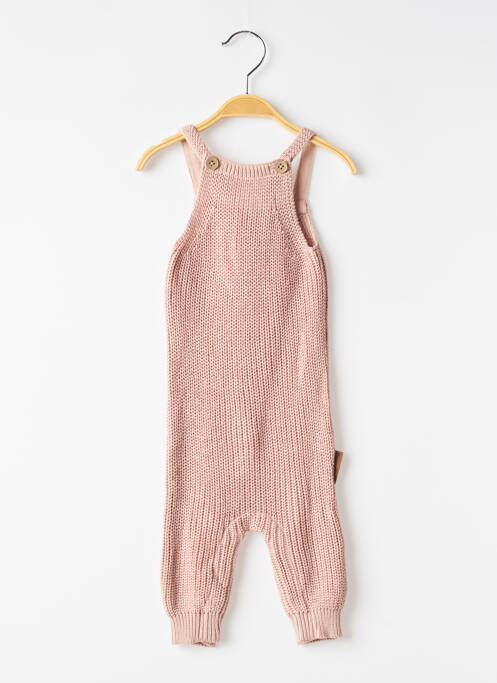 Salopette coupe cintrée sans manche rose BABY'S ONLY enfant