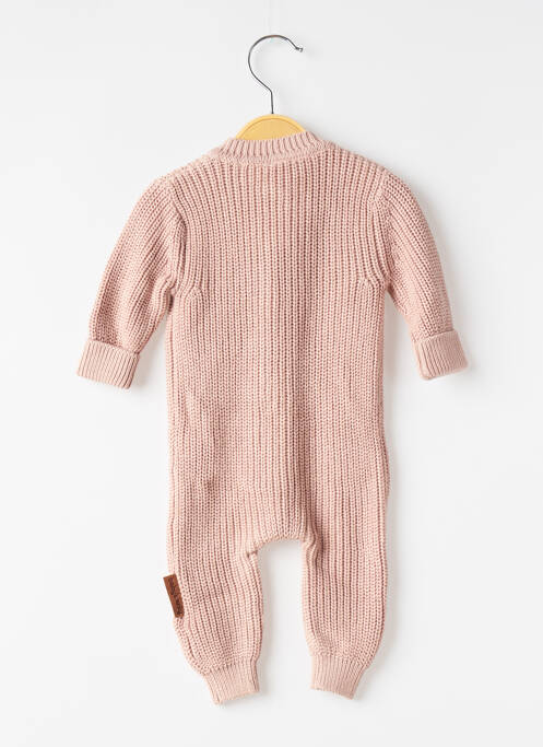 Combi-pantalon coupe cintrée manches longues rose BABY'S ONLY enfant