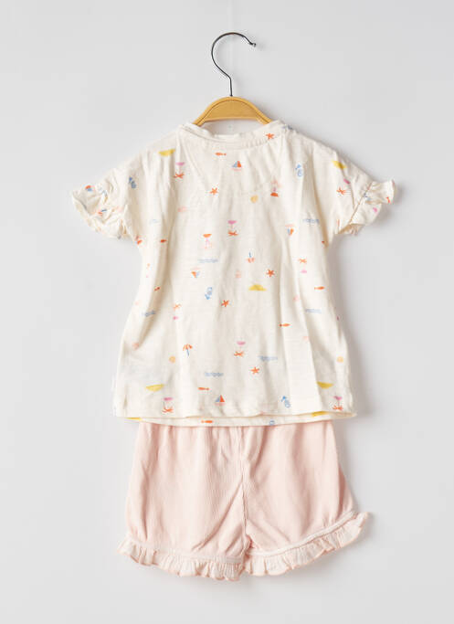 Ensemble short rose NOPPIES pour fille