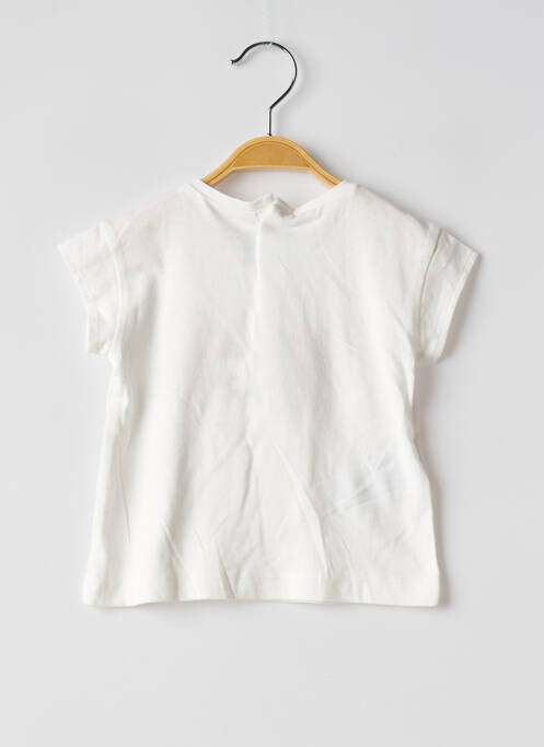 T-shirt blanc MAYORAL pour fille