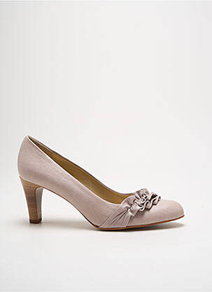 Escarpins tissage satiné talon de 4 à 6cm beige PETER KAISER femme