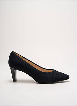 Escarpins tissage satiné talon de 4 à 6cm noir PETER KAISER femme