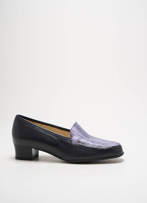 Mocassins bleu MARCO pour femme
