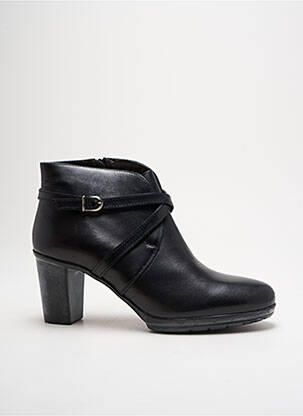 Bottines/boots matière lisse talon de 4 à 6cm noir TRIVER FLIGHT femme