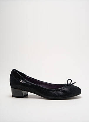 Ballerines impression talon plat jusqu'à 3cm noir COULEUR POURPRE femme