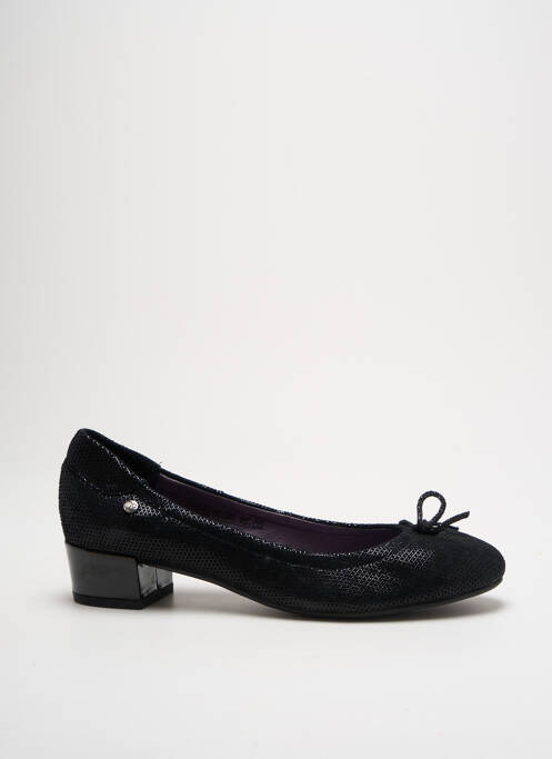 Ballerines noir COULEUR POURPRE femme