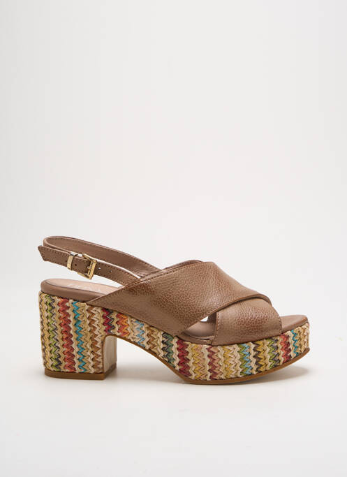 Sandales/Nu pieds marron DONNA PIU pour femme