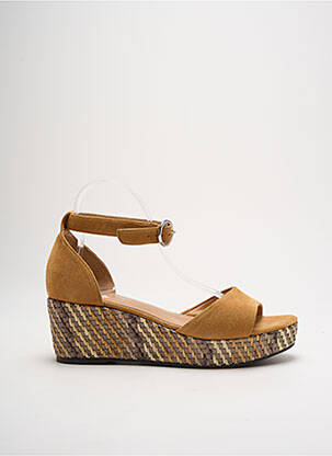 Sandales/nu pieds fermeture bride(s) talon de 4 à 6cm marron ADIGE femme