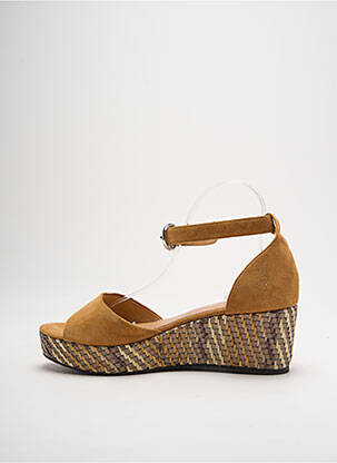 Sandales/nu pieds fermeture bride(s) talon de 4 à 6cm marron ADIGE femme