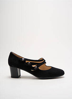 Escarpins talon bottier talon de 4 à 6cm noir BRENDA ZARO femme