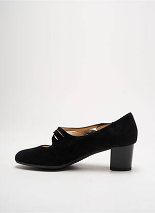 Escarpins talon bottier talon de 4 à 6cm noir BRENDA ZARO femme