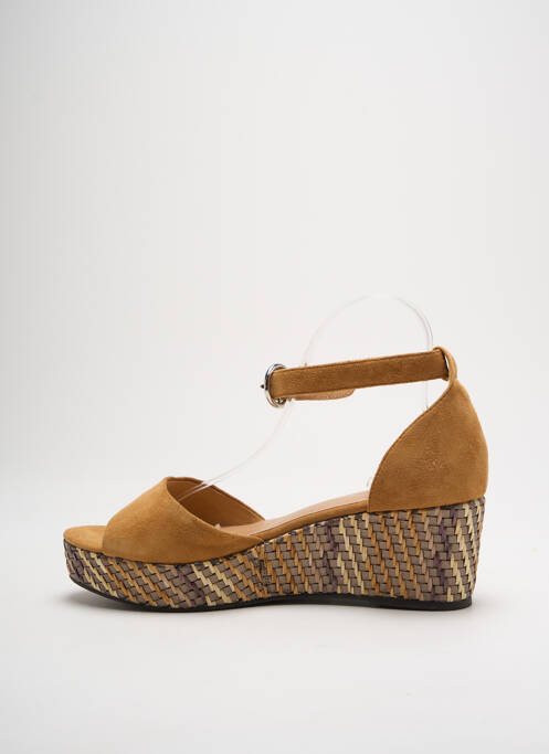 Sandales/Nu pieds marron ADIGE pour femme